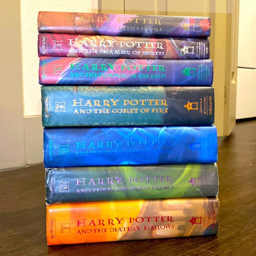 Full Harry Potter Hard Back Book Collection